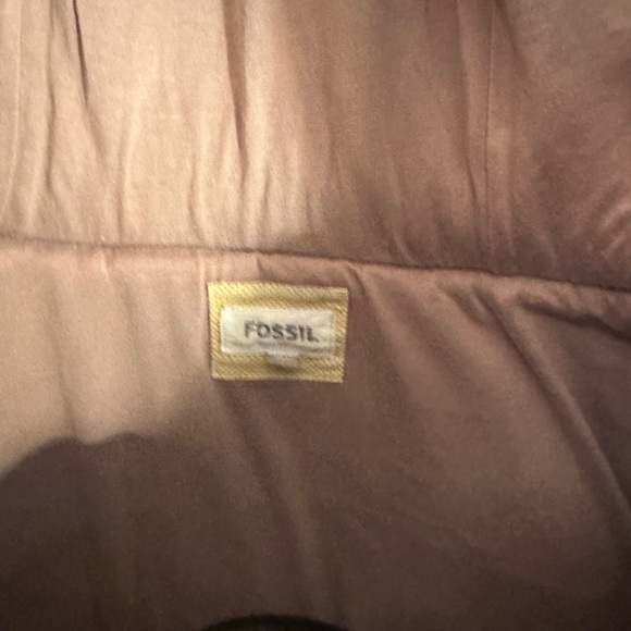 Fossil button down peacoat. Small brown taupe - Picture 10 of 11